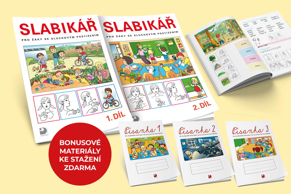 SLABIKÁŘ PRO ŽÁKY SE SLUCHOVÝM POSTIŽENÍM JE TADY!