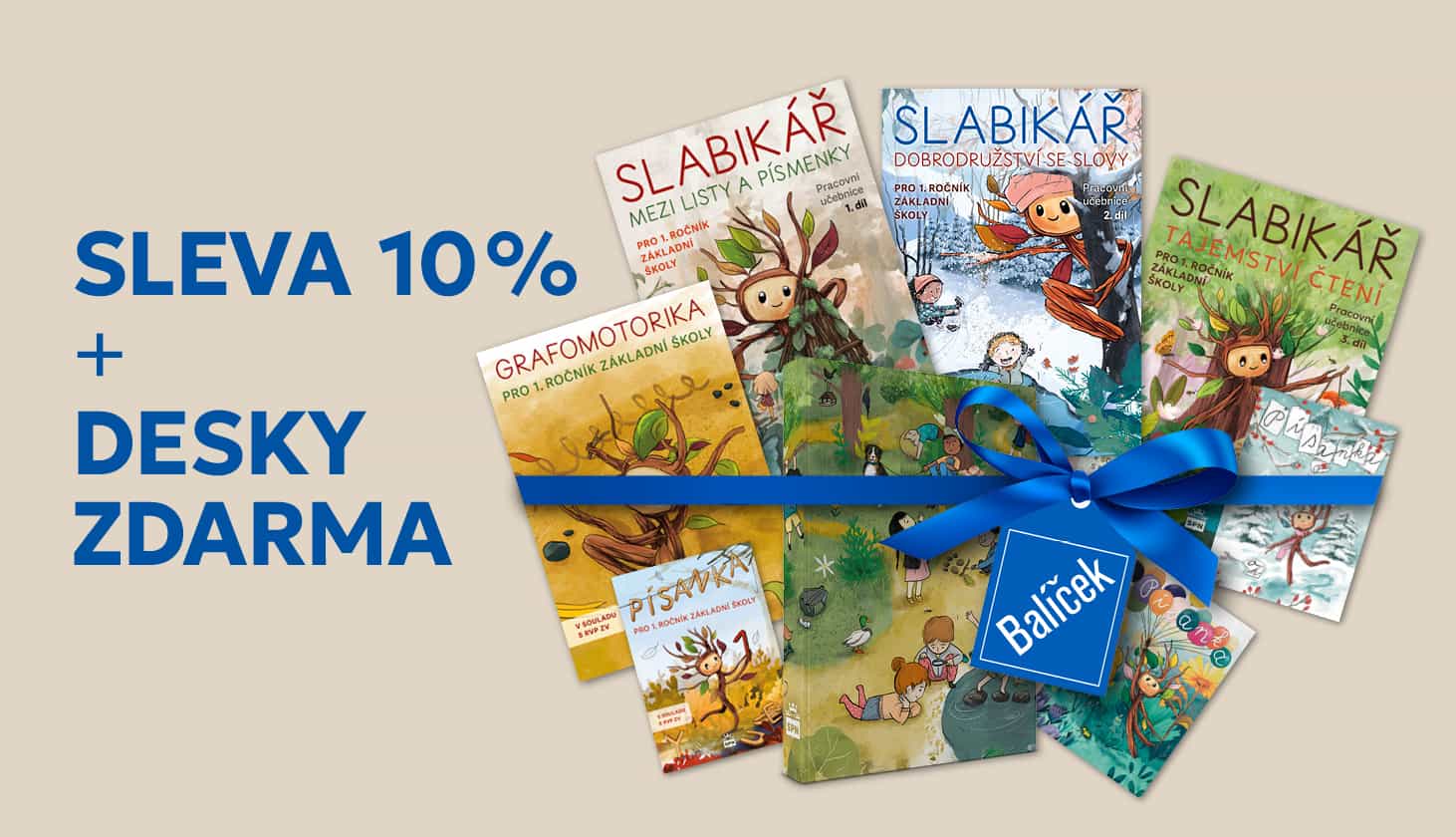 Zvýhodněný balíček komplet Slabikáře