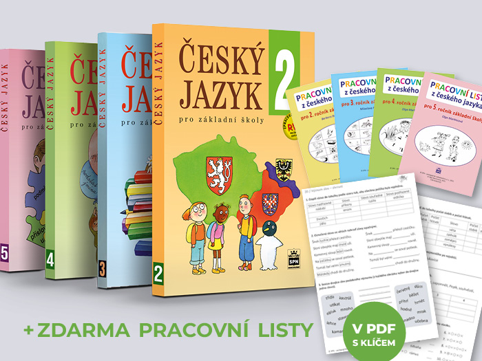 SPECIÁLNÍ AKCE K NÁKUPU UČEBNIC ČESKÉHO JAZYKA