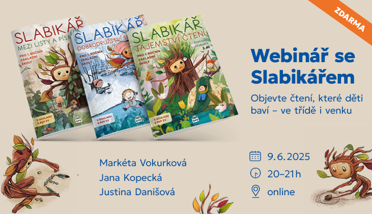 WEBINÁŘ – NOVÝ SLABIKÁŘ 1. díl, 2. díl, 3. díl | pro 1. roč. ZŠ